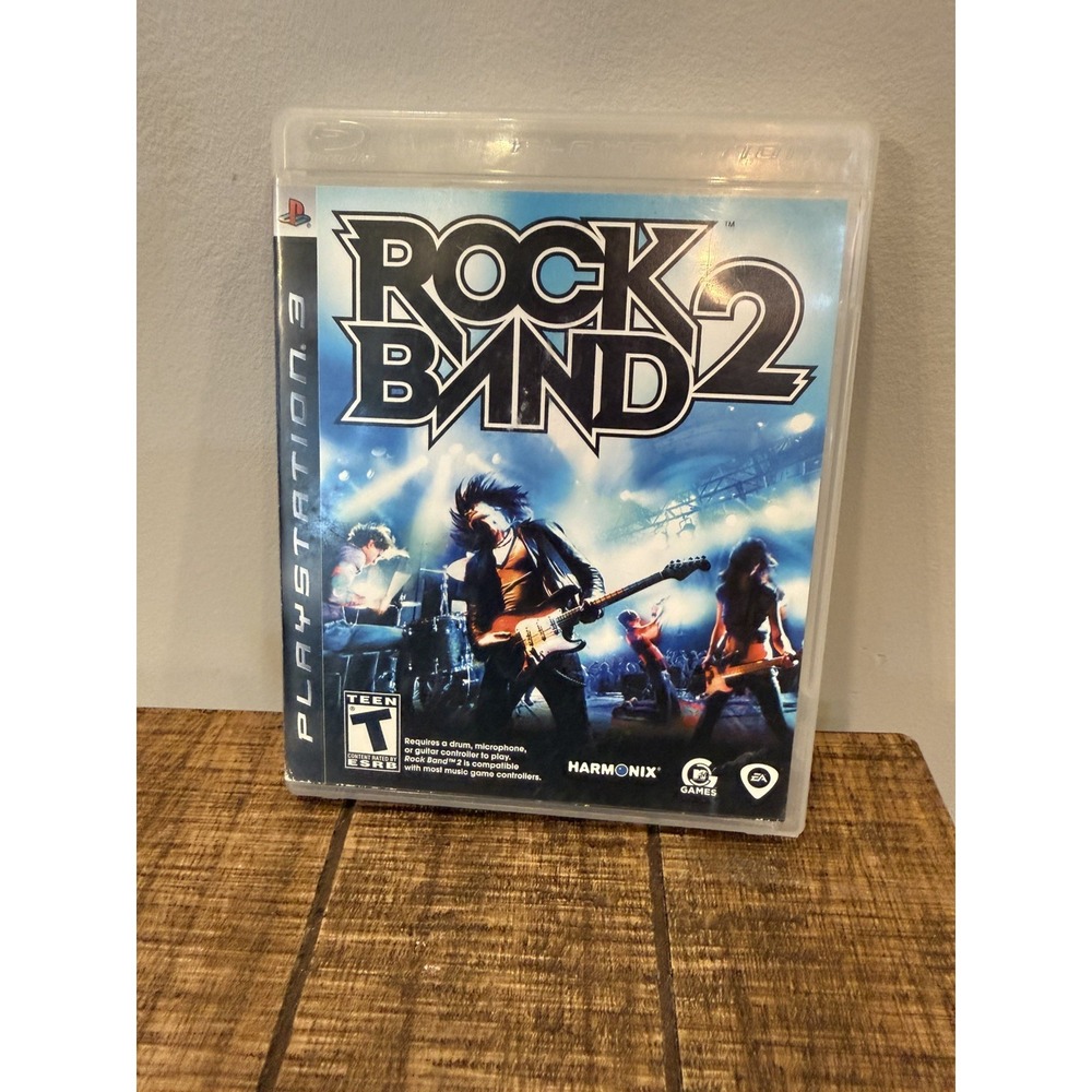 Rock Band 2 (Sony PlayStation 3, 2008) PS3 Complete w/ Manual